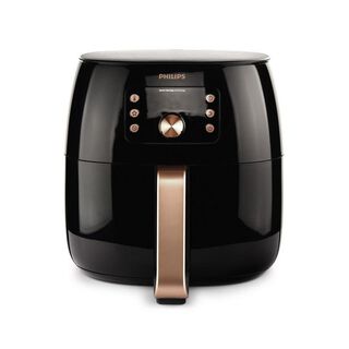 Philips Avance Airfryer Xxl, 1.4Kg Digital, Black Body/Copper Handle