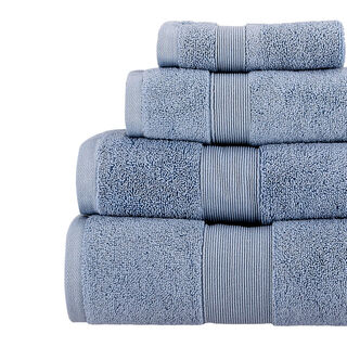 Boutique Blanche blue cotton ultra soft hand towel 100*50 cm