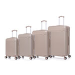 Travel Vision 4pcs trolley set, champagne image number 0