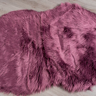 Faux Fur Marron 
