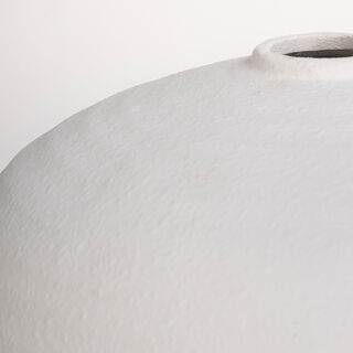 Homez off white ceramic vase 33*33*31.5 cm