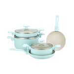 16 Pcs Aluminum Cookware Set image number 1