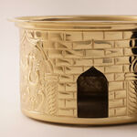 La Mesa Metal Serving Pot 20*20*27Cm, Blue image number 4