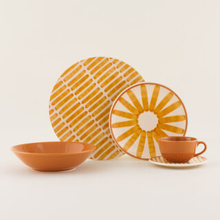 "Rio Geo 20 Piece Dinner Set for 4 People