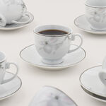 بنتولا طقم أكواب شاي إنجليزي خزف صيني 12 قطعة image number 0