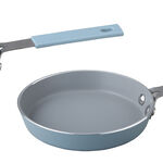 2Pcs Mini Set Frypan + Sauce Pan Blue image number 4