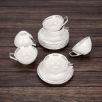 English Coffee Cups Set Silver 100 Ml image number 2