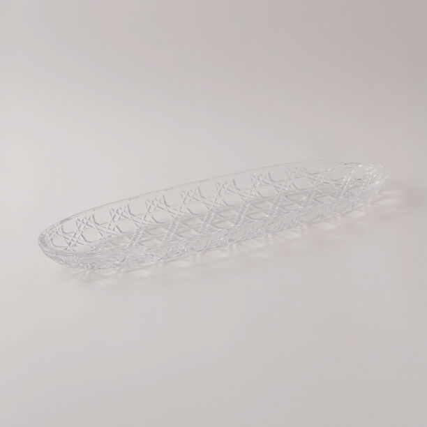 La Mesa medium glass serving platter 50.5*15.7*3.5 cm image number 0