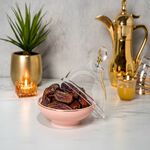 1Pc Porcelain Date Bowl Solid Pink image number 0