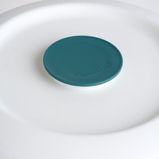 Alberto 10Kg rice dispenser grey round shape