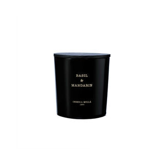3 wick basil & mandarín scented jar candle 600 g