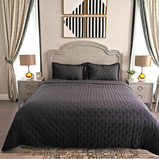 Cottage 3 Pieces Bedspread Pillow Cover Marine King 250X240 Cm