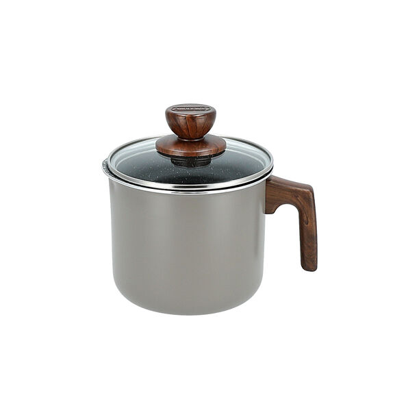 Alberto Milk Pot with Glass Lid Brown 14* 12.5cm image number 2
