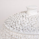 Homez off white resin decorative box 26*26*25 cm image number 3
