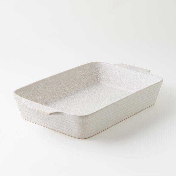  La Mesa oven to table wavy rectangular dish 43*26*7.5cm, beige image number 1