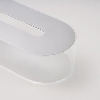 Marjan Collection Homez Tissue Box, Silver