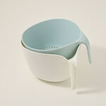 Alberto mixing bowl set with strainer image number 1