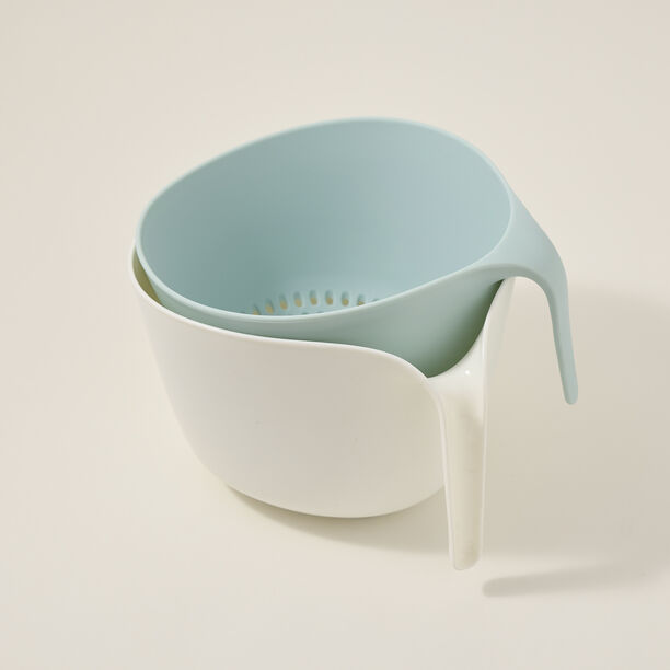 Alberto mixing bowl set with strainer image number 1