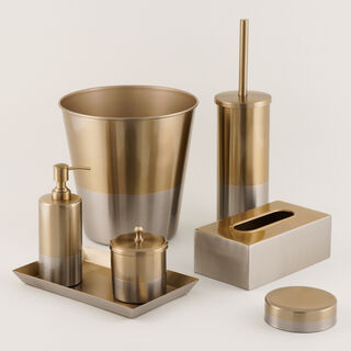 صينية هومز ستانلس ستيل ذهبي فاتح 20 سم