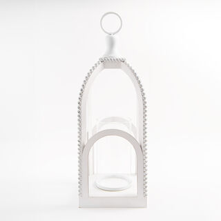 White lantern 22*22*63 cm