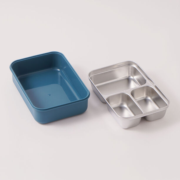 Alberto stainless steel lunchbox, blue 1200ml image number 4