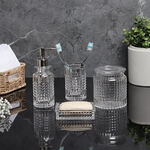 4 Pcs Crystal Bath Set image number 0