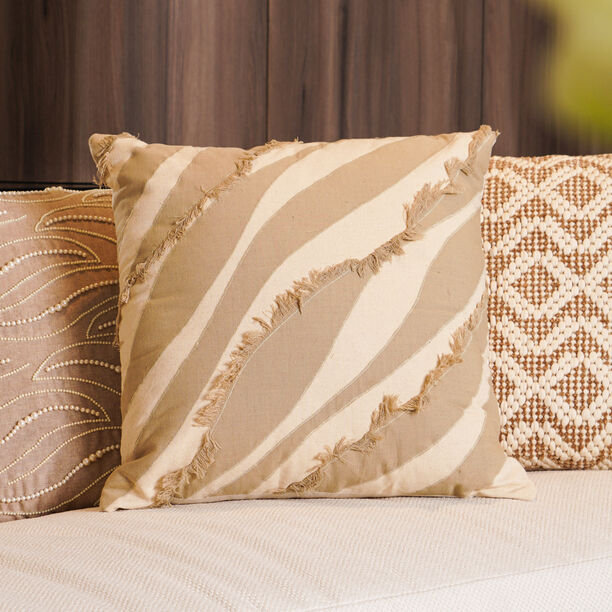 Waffle velvet cushion 45*45 cm image number 3