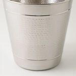  هومز سلة نفايات ستانلس ستيل، فضي 25*25*25 سم image number 2