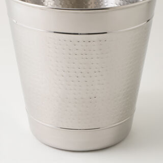  هومز سلة نفايات ستانلس ستيل، فضي 25*25*25 سم