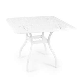 Square Dining Table Ballerina White