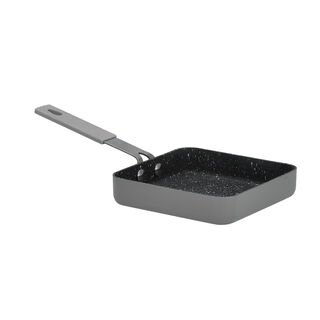 Alberto Square Frypan With Silicone Handle Non Stick   L:12*W:12cm 2.00Mm  