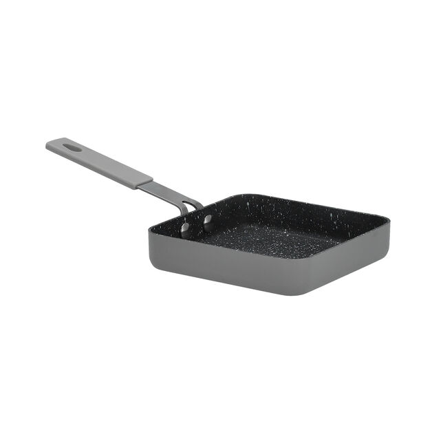 Alberto brown granite square frypan 12*12*2 cm image number 1