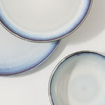 La Mesa grey 18 pcs porcelain dinner set image number 4
