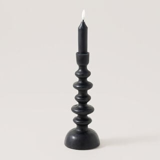 Homez Forming Candle 8.5*37Cm Soy Wax, Black