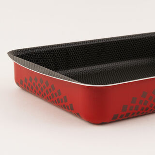 Pentola aluminium shallow rectangular tray 30*22cm