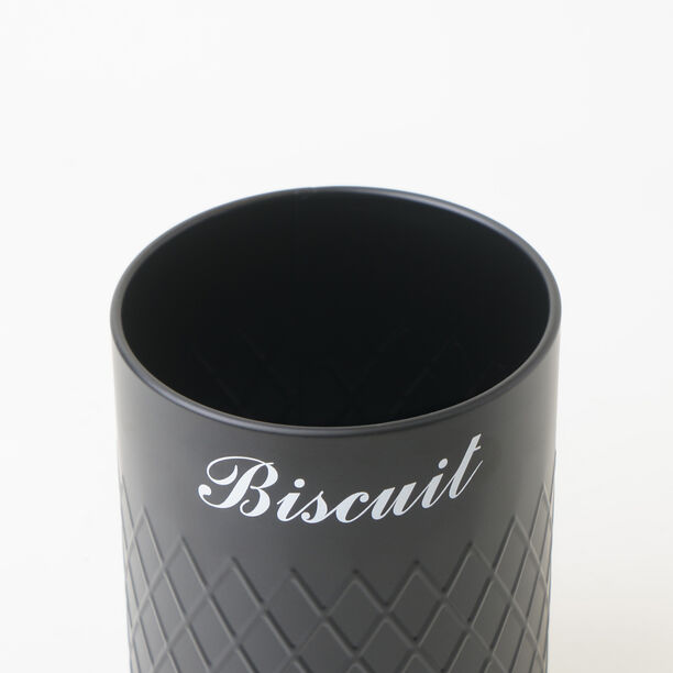 Alberto 5pcs iron storage box set with bamboo lids, black image number 7