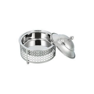 Food Warmer With Wood Knob