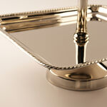 La Mesa Metal Tier Stand Nickle Plated 28.5*28.5*41.5Cm, Gold image number 1