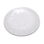La Mesa 4 Pieces Dessert Plate Calligraphy Pearl 8" image number 1