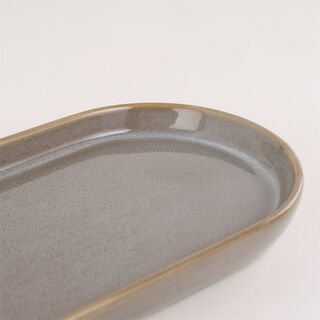 Homez glossed stone bath tray