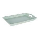 Serving Tray Antique Finish 52*34Cm Green Color image number 0