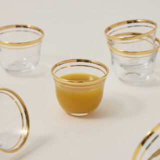 Arabic Coffee Cup Set 6 Pisces 