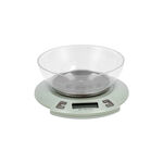 Alberto digital white kitchen scale 5kg with bowl image number 2