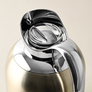 Dallaty steel vacuum flask matt gold 1.3L