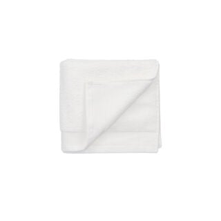 Boutique Blanche Hand Towel Indian Cotton 50X90 Cm White