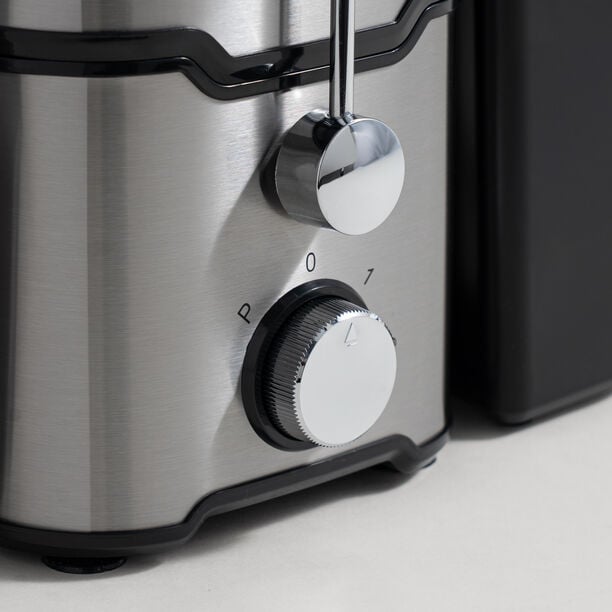 Alberto stainless steel juicer extractor 400ml, 400w, black image number 4