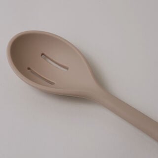 Alberto slotted silicone spoon cream 27.5*6.3*2.5cm