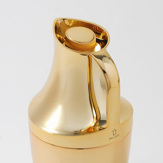 Dallaty 1L stainless steel vacuum flask in gold