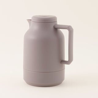 دلتي دلة شاي بلاستيك 1 لتر، بني