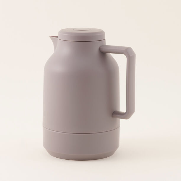 دلتي دلة شاي بلاستيك 1 لتر، بني image number 1